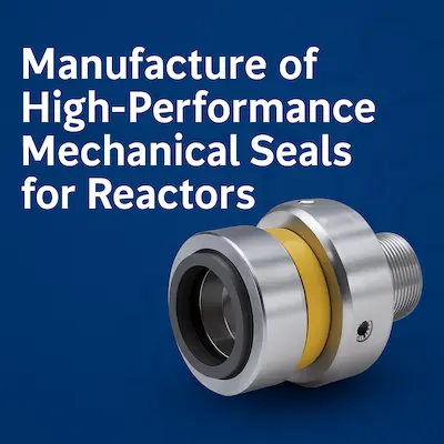 Manufacture of High-Performance Mechanical Seals for Reactors